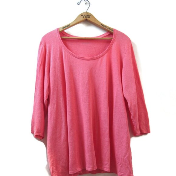 Eileen Fisher Pure Linen Top - Picture 1 of 3